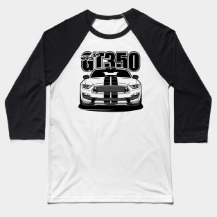 Shelby GT350 - Black Print Baseball T-Shirt